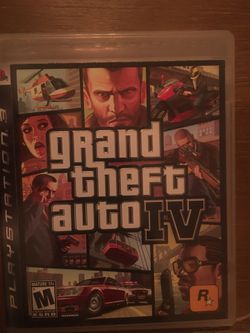 Sony PlayStation ps3 gta 4