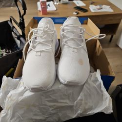 White Adidas Shoe