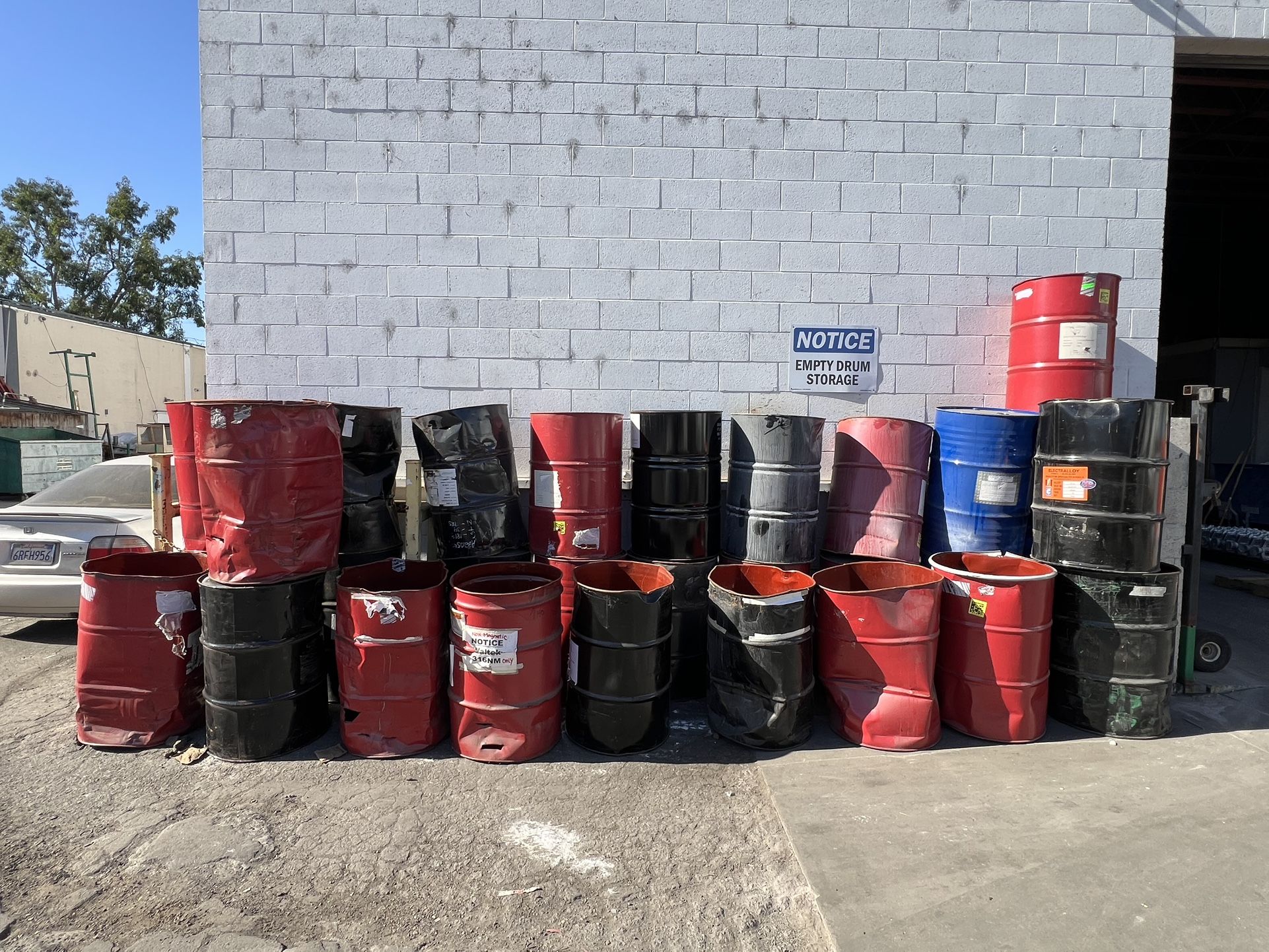 55 Gallon Drums