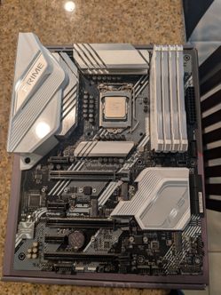 ASUS Z490-Prime. Intel Core i9- 10900k. 64GB DDR4