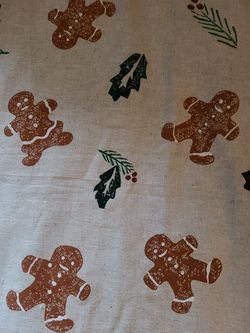 Beautiful Christmas table cloth