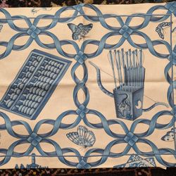 Patrick Frey. decorative blue placemats 