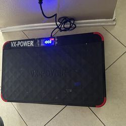 VX-Power Slimplate Digital Vibration Plate, a whole-body oscillating vibration platform exercise machine. This equipment is designed for home use, hel
