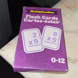 Multiplication Flash Cards