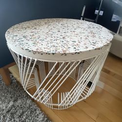 Modern Terrazzo Side Table