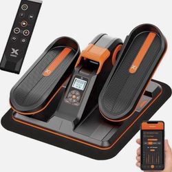 Open Box WINDAZE Under Desk Elliptical Machine with Smart App, Mini Training Machine