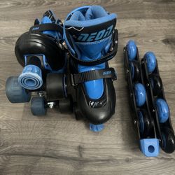 Kids roller skates/roller blades (3-6)