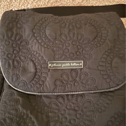 petunia pickle bottom diaper bag black