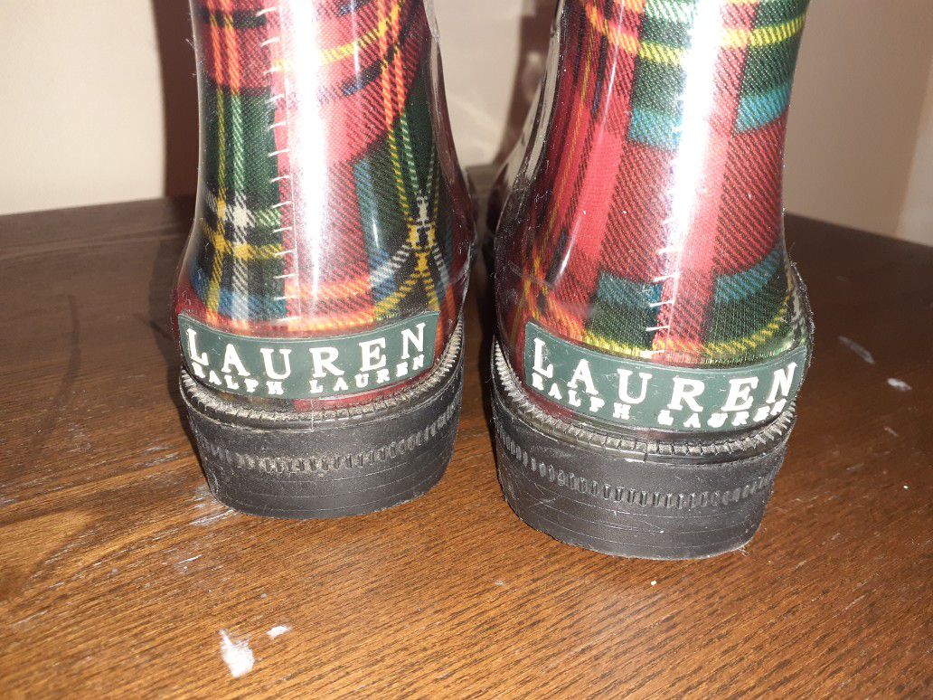 Ralph Lauren rain boots size 11