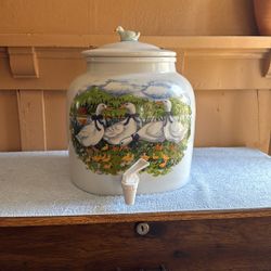 Vintage Ceramic Water Dispenser 