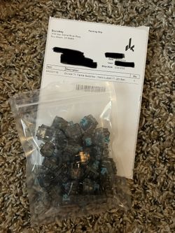 Durocher T1 Tactile Switches - Hand Lubed (25count)