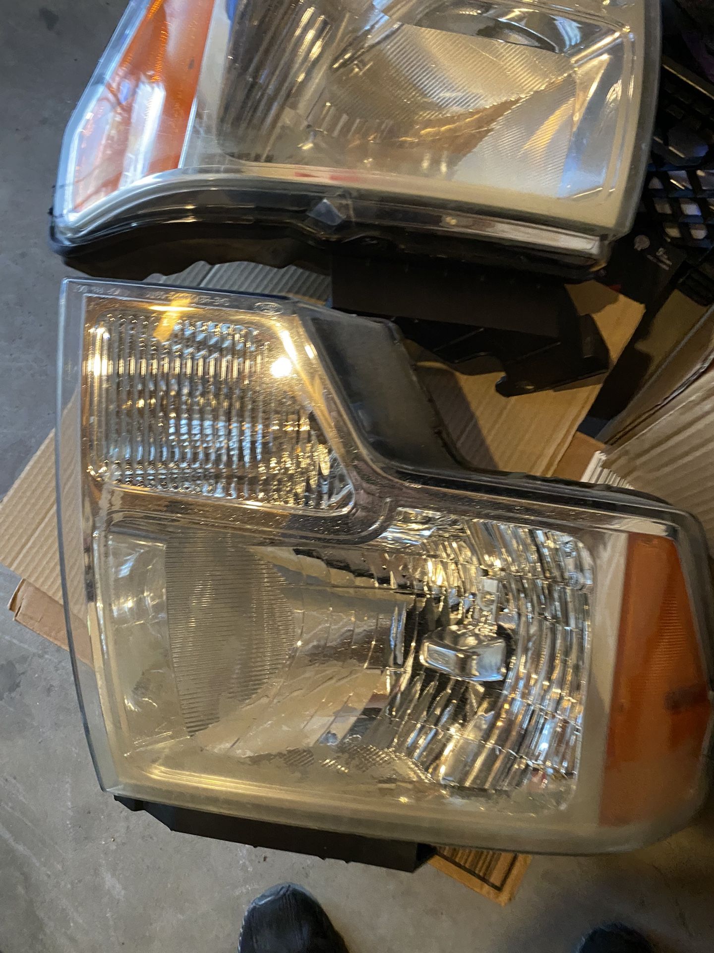 2010 F150 Platinum Headlights.  