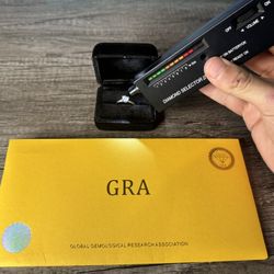 1.0 Ct Adjustable Moissanite Engagement Ring