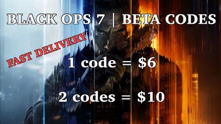 BLACK OPS 7 BETA CODES