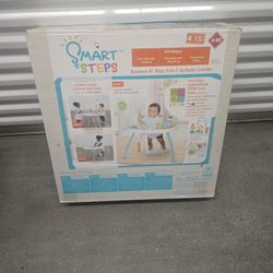 Smart Steps 4 To 15 Monts Bounce And Play 3 In 1 Activity Center