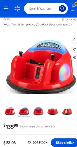 Electric Bumper Car. $80