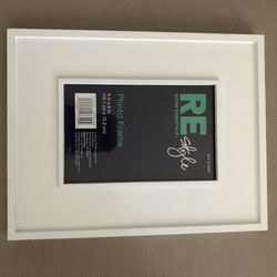White Photo Frame