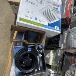 Broan-NuTone Flex Series 80-110 Selectable CFM, Room Side Installation, Bathroom Ceiling Exhaust Fan