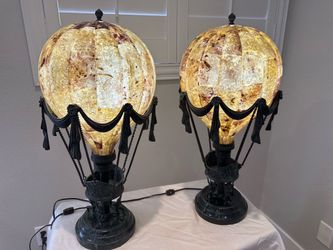 Maitland Smith Balloon Lamps - Pair