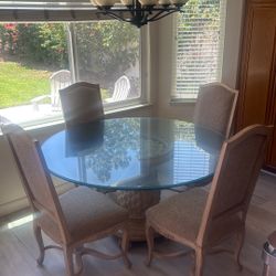 Dining Table and 4 Chairs