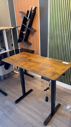 47” Brown standing desk