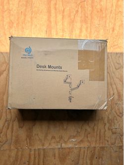HUANUO Dual Monitor Desk Mount | Gas Spring Aluminum Arm | New in Box