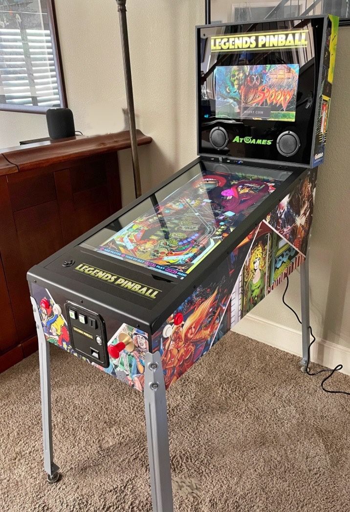 Legends HD Pinball Machine 127 Digital Pinball Tables By AtGames for