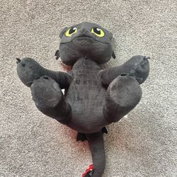 Build A Bear Dreamworks How To Train Your Dragon Toothless Plush
