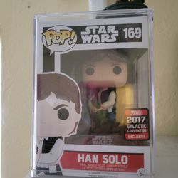Han Solo 2017 Galactic Con Exclusive Funko Pop