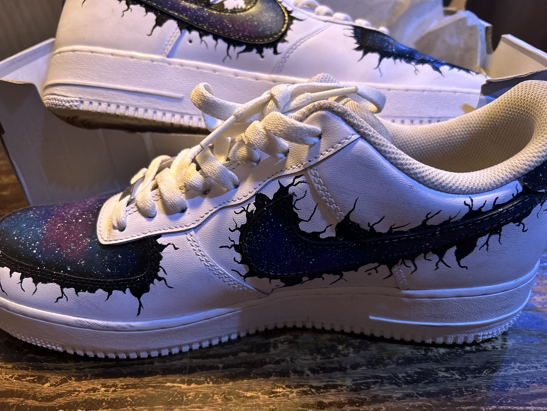 Custom Painted Air forces 