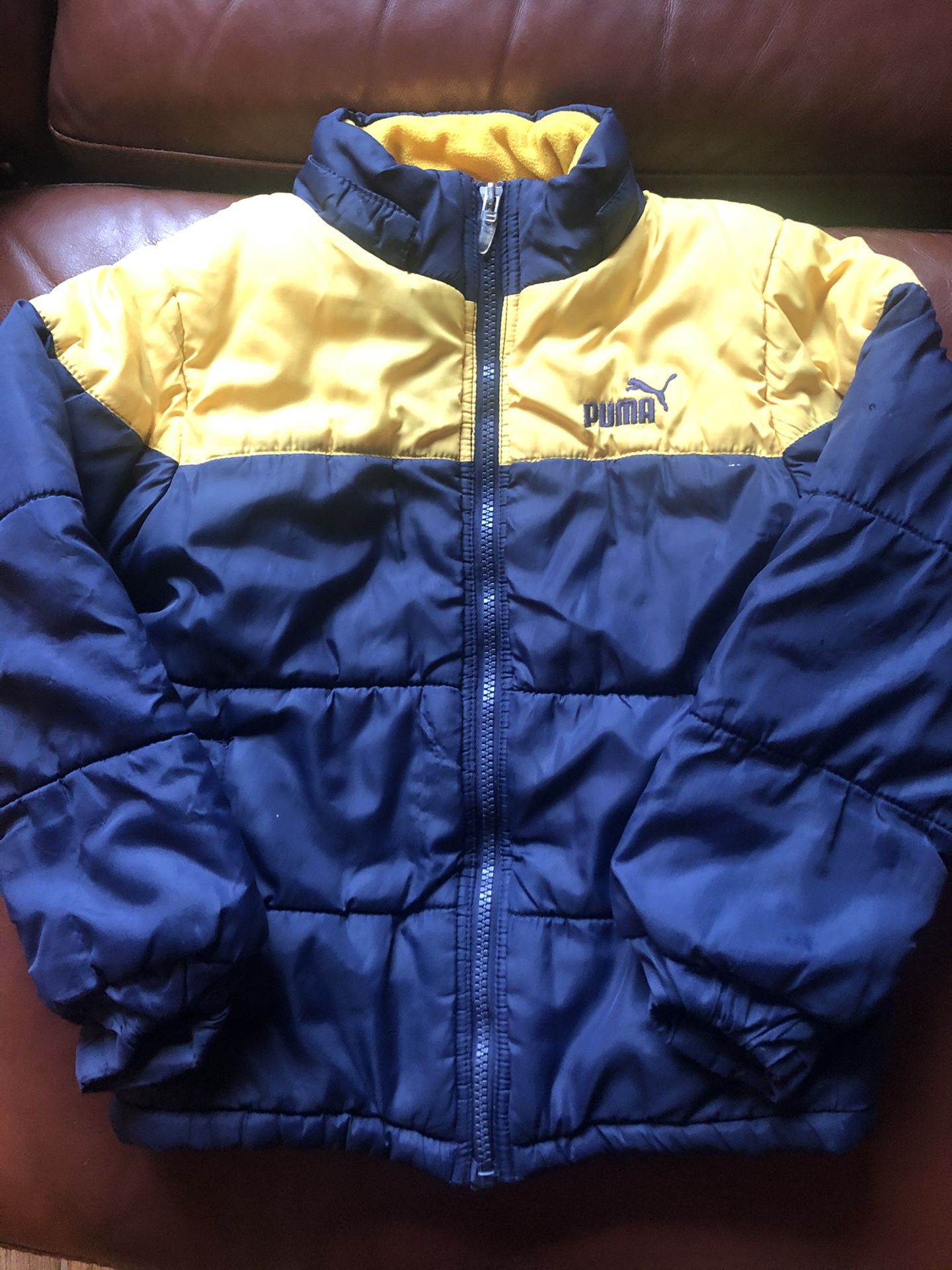 Boys Size 6 Puma Coat