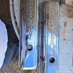Chrome Chevy Valve Covers