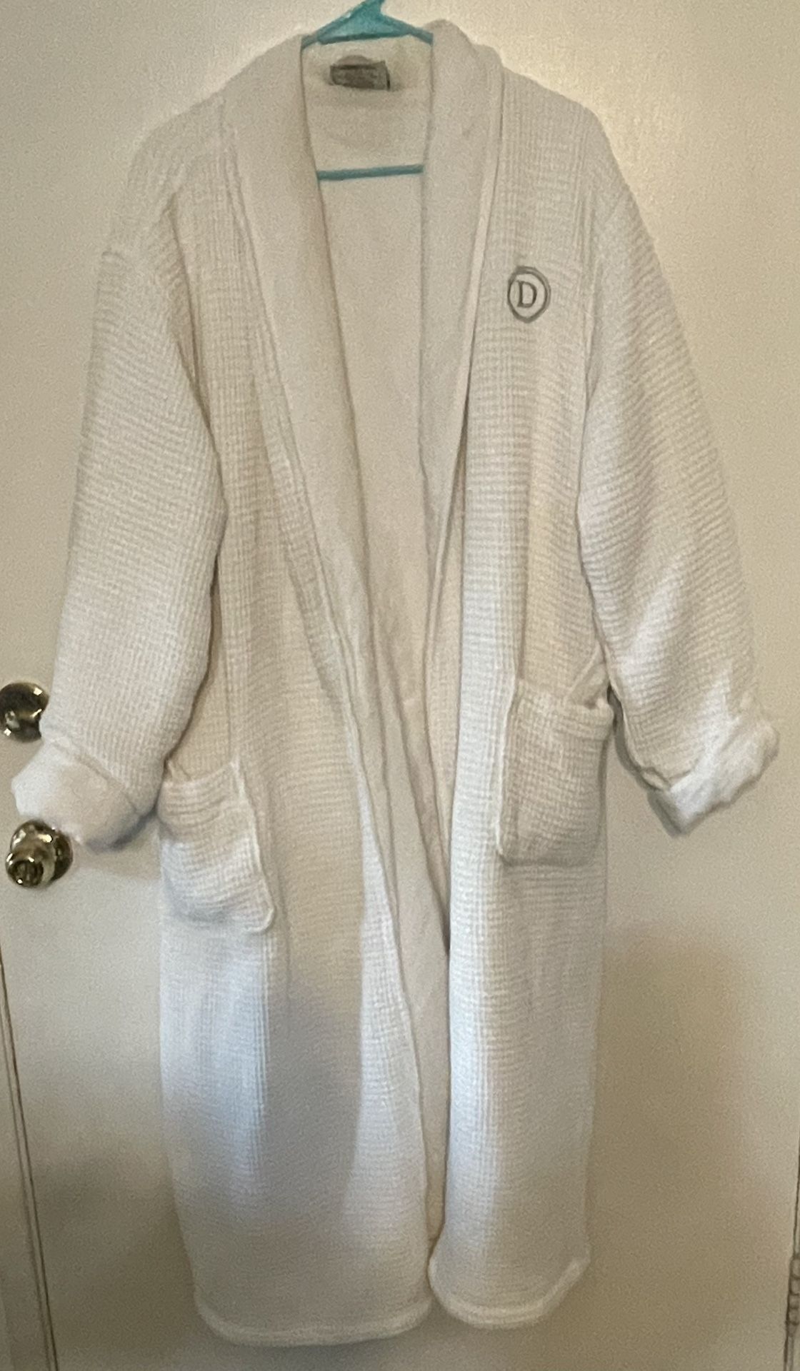50”-tall White “D” Pottery Barn Robe