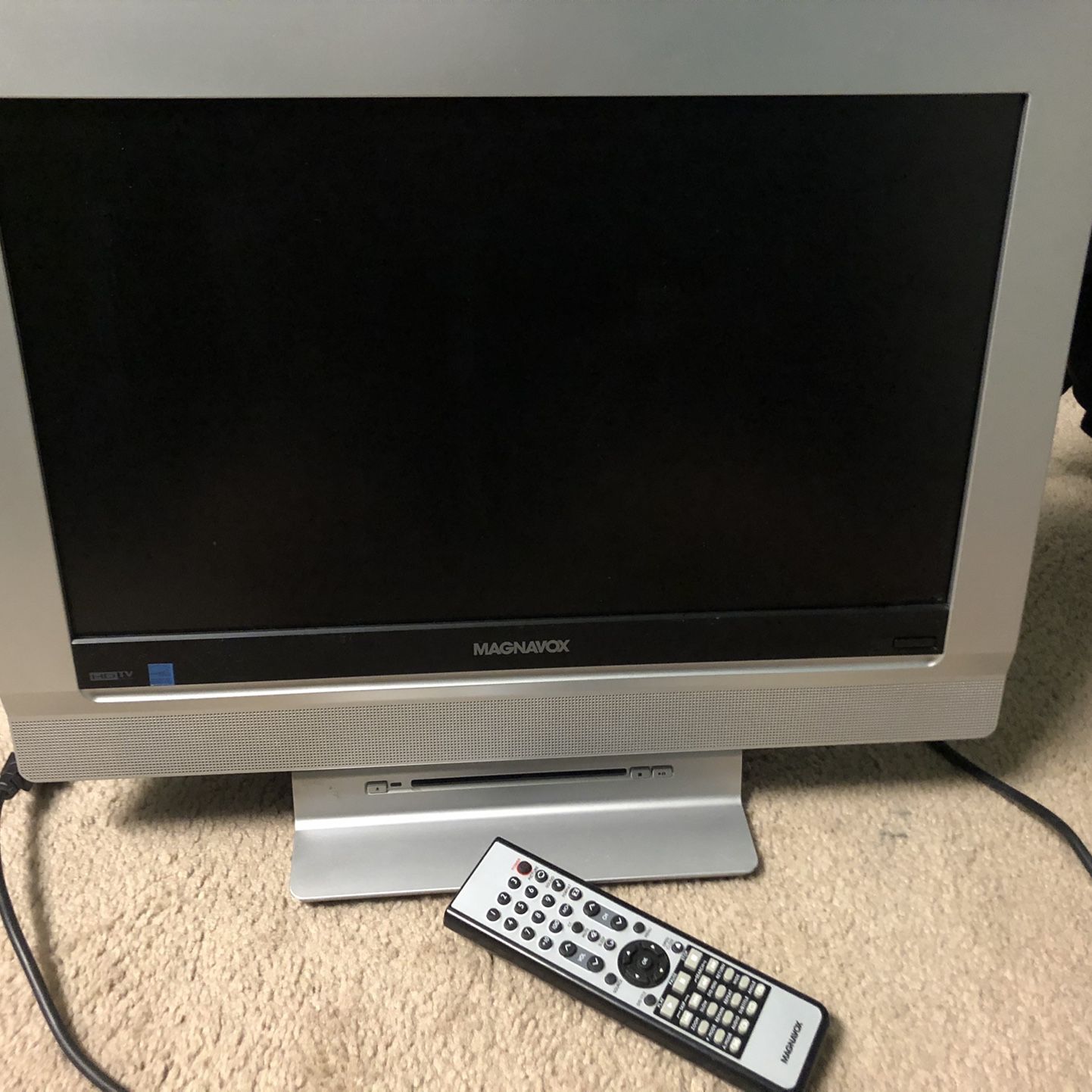 17.5” TV with Built-In DVD player