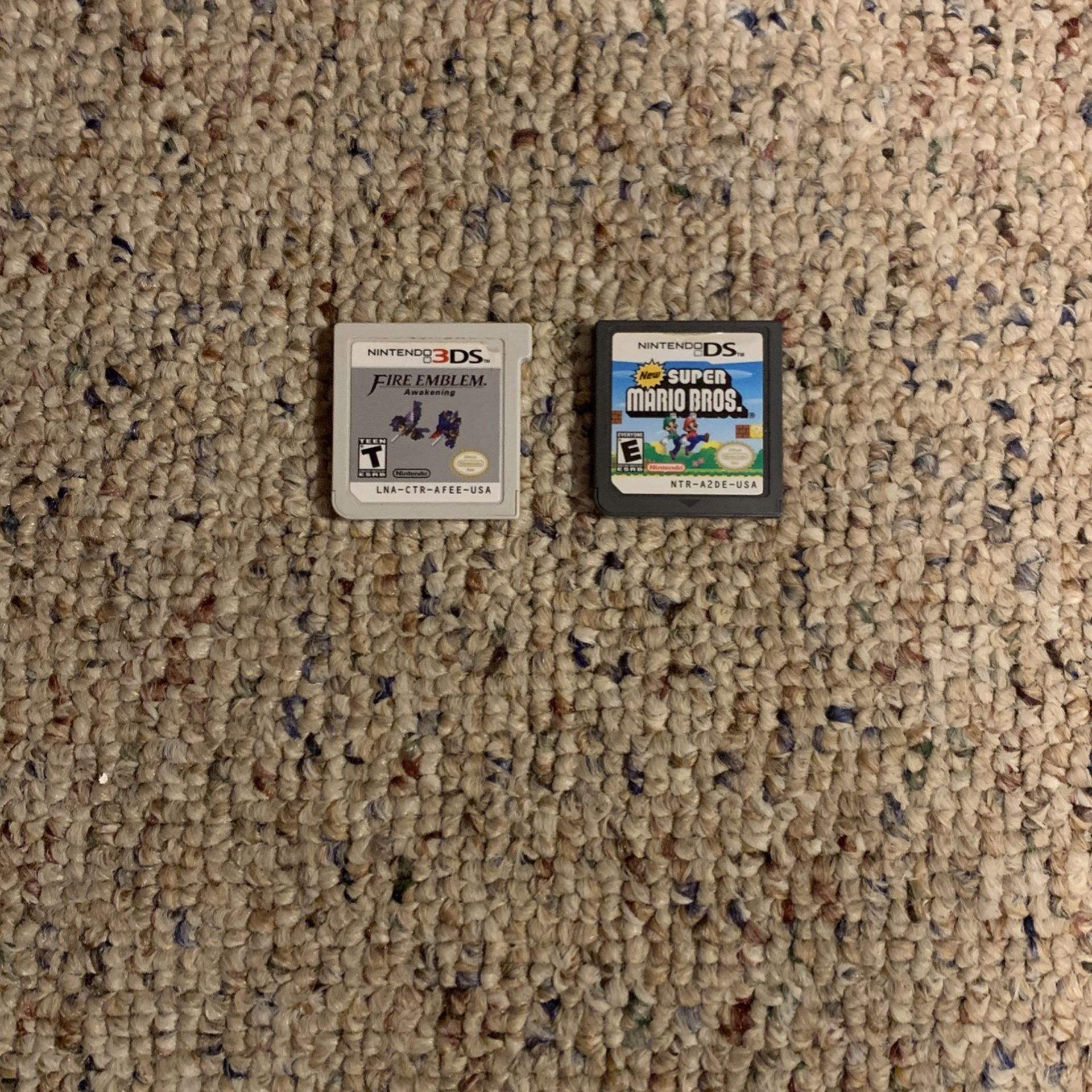 Nintendo Ds 3ds Fire Emblem New Super Mario Bros