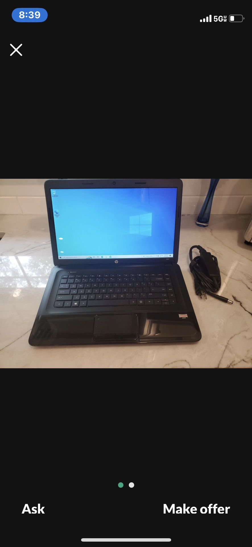 Hp Laptop Windows 10 Perfect Condition 