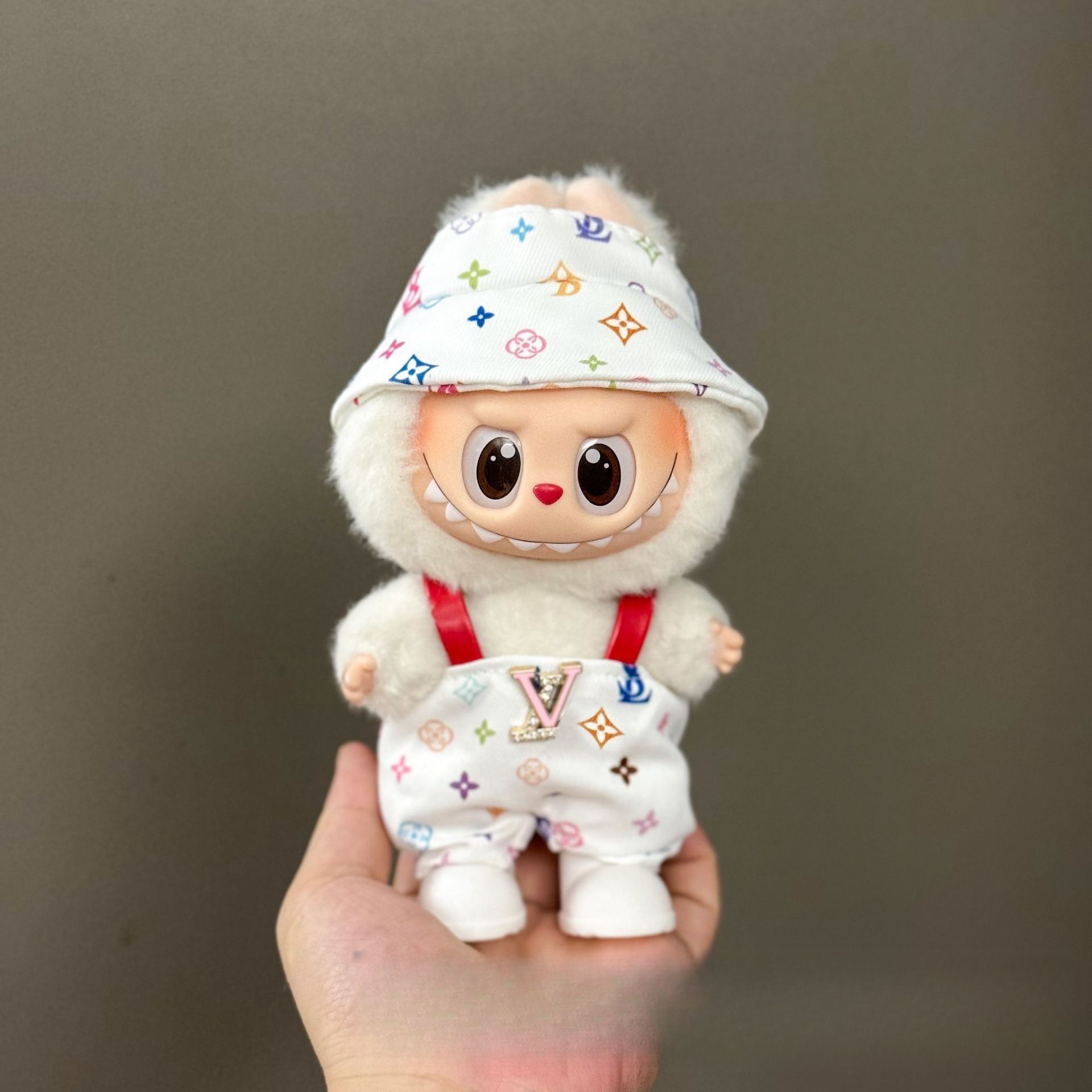 Labubu Pin For Love LV Outfit