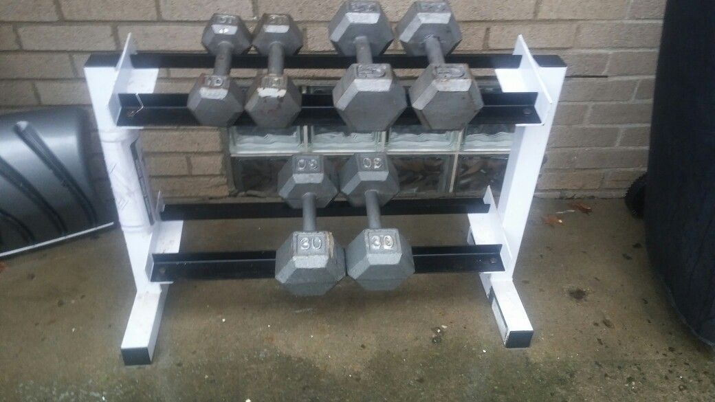 BODY SOLID DUMBBELL WEIGHT RACK