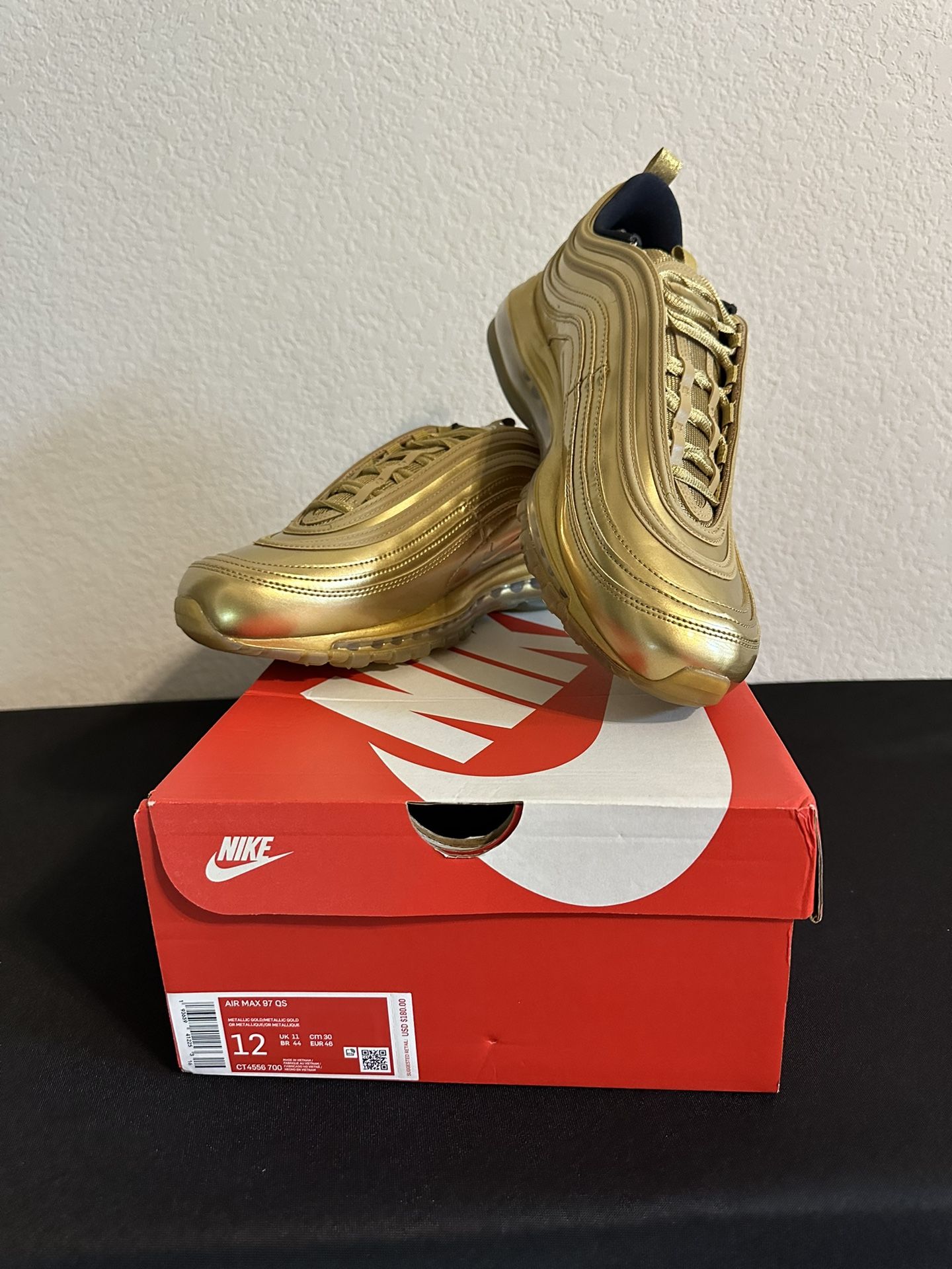 97 Gold Nike Air Max 97 Qs Metallic Nike Kids Air Max 97 QS