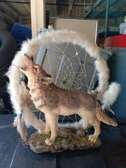 Wolf figurines