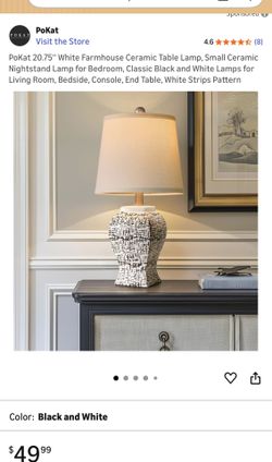 2 Pokat Ceramic Table Light 