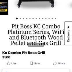 Casey combo pit gross grill