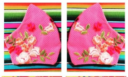 Different Folklore floral mexican face mask