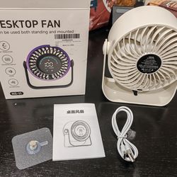 chargable fan