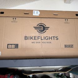 Bike Flights Large Shipping Box