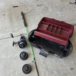 Garcia Mitchell Sea/lake Fishing Set Up