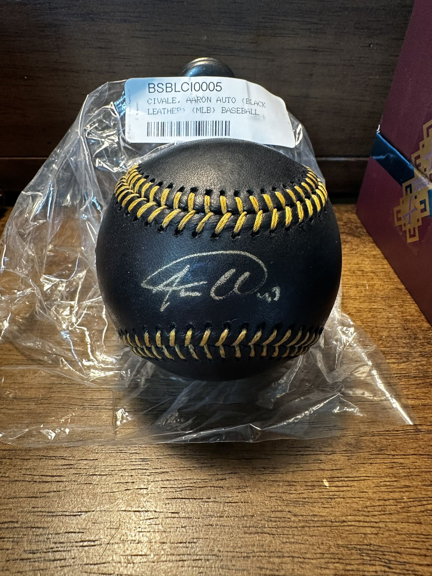 Aaron Civale Signed Baseball
