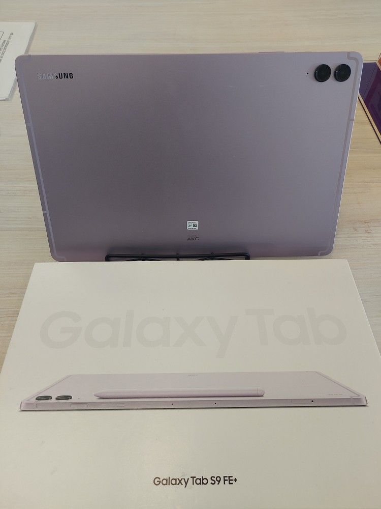 Samsung Galaxy Tab S9 FE + With S-Pen 128GB OB - Buy it in full or $1 Down Today Only