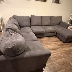 Gray Sectional Sofa