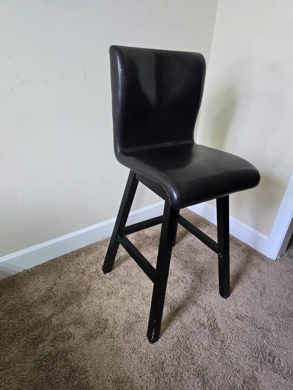 LEATHER Bar Stool